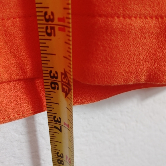 Loft orange shift dress 12 - Picture 4 of 6